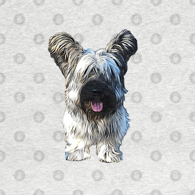 Skye Terrier Cute Dog by ElegantCat